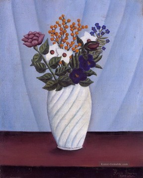  blumen - Blumenstrauß 1909 Henri Rousseau Post Impressionismus Naive Primitivismus